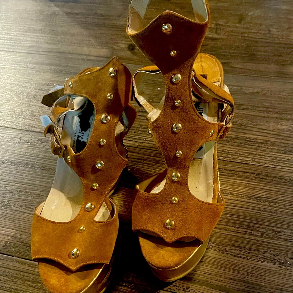 Authentic Jimmy Choo Gladiator Platforms!